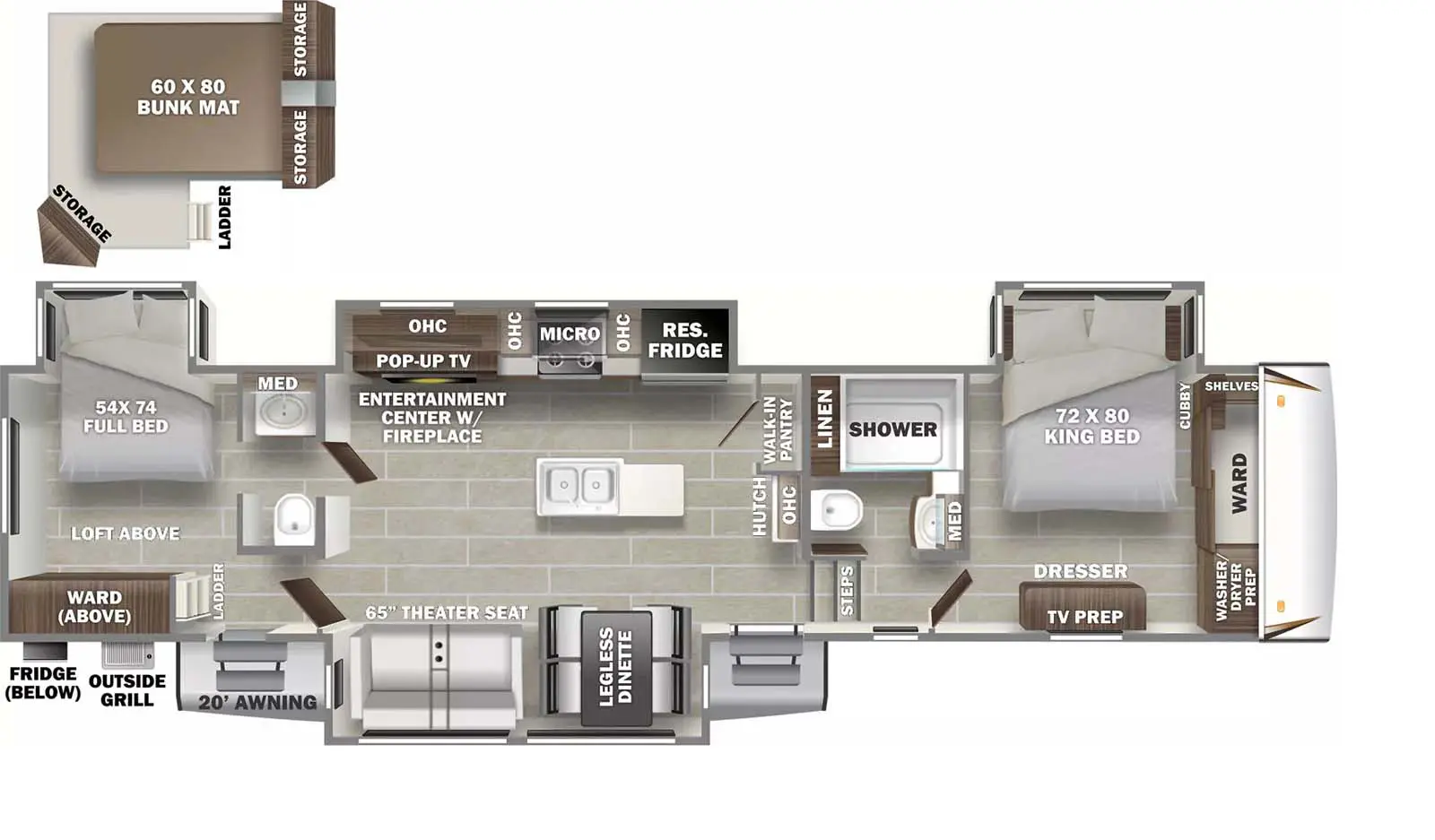 3602DSWB Floorplan Image