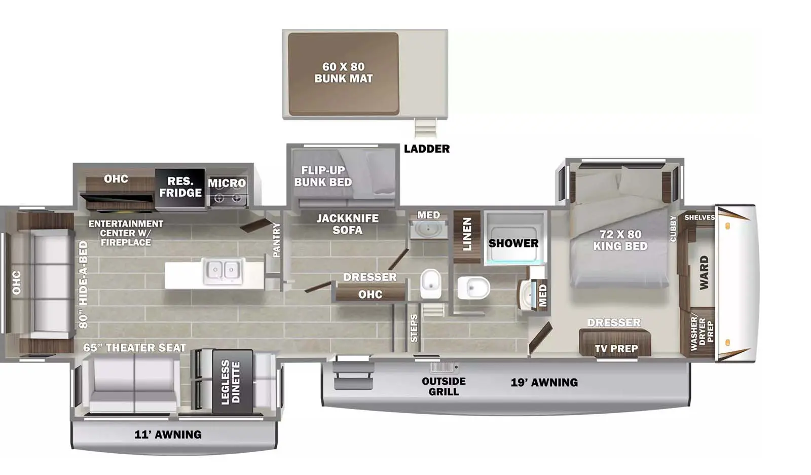 3902MBWB Floorplan Image